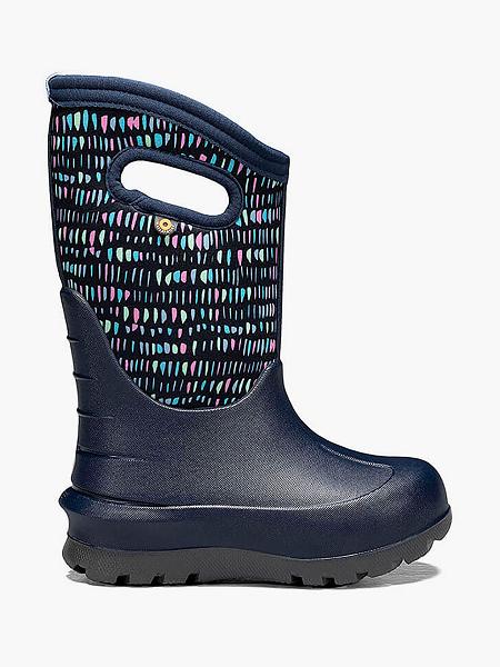 BOGS Boots Deutschland - Neo-Classic Twinkle Winterstiefel Kinder DunkelBlau Multi DE36480